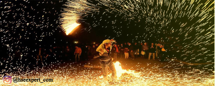 بیشترین حوادث چهارشنبه سوری مربوط به گروه سنی هفت تا ۱۷ سال است