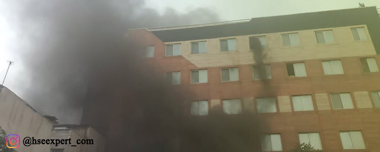 آتش‌سوزی مجتمع مسکونی در مجیدیه